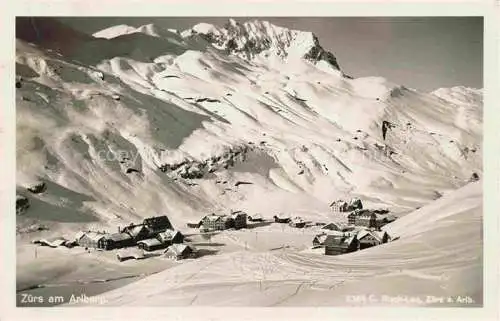 AK / Ansichtskarte  Zuers Arlberg Panorama Wintersportplatz Alpen