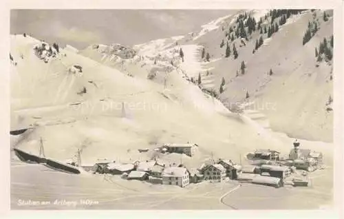 AK / Ansichtskarte  Stuben  Vorarlberg Flexenstrasse Tirol AT Winterpanorama