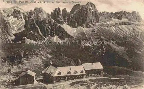 AK / Ansichtskarte  BOLZANO Bozen Suedtirol IT Rifugio Monte Pez Dolomiti