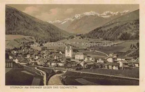 AK / Ansichtskarte  Steinach Brenner Tirol AT Panorama Blick gegen Gschnitztal