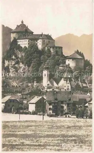 AK / Ansichtskarte  KUFSTEIN Tirol AT Teilansicht mit Schloss