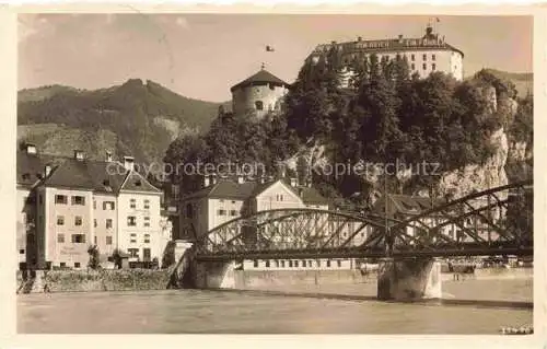 AK / Ansichtskarte  KUFSTEIN Tirol AT Inn Bruecke Schloss