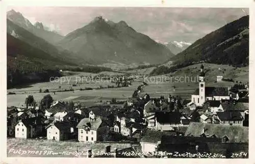 AK / Ansichtskarte  Fulpmes Innsbruck Tirol AT Ortsansicht mit Kirche Alpenpanorama