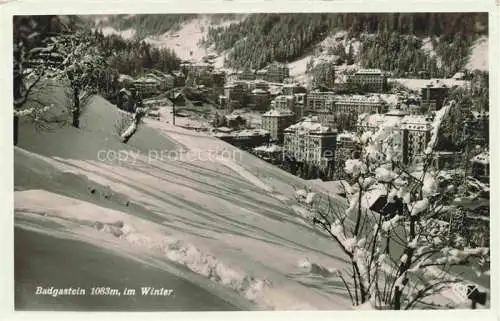 AK / Ansichtskarte  Badgastein BAD GASTEIN Pinzgau Pongau AT Winterpanorama