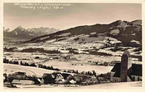 AK / Ansichtskarte  Mittelberg Oy Allgaeu Winterpanorama Alpen