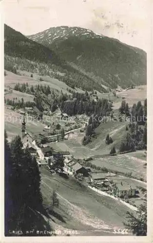 AK / Ansichtskarte  Gries Brenner Noesslach Tirol AT Panorama Blick ins Tal