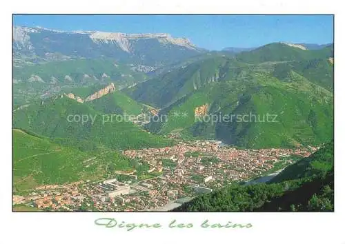 AK / Ansichtskarte  Digne-les-Bains 04 Alpes-de-Haute-Provence Panorama Blick ins Tal