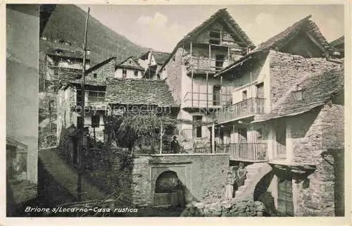 AK / Ansichtskarte  Brione-Verzasca Minusio Locarno TI Casa rustica