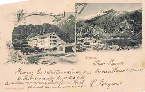 AK / Ansichtskarte  Grimsel Stausee Panorama Hotel