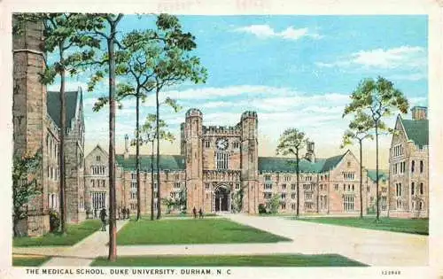 AK / Ansichtskarte  Durham  UK The Medical School Duke University Illustration