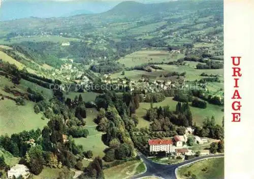 AK / Ansichtskarte  Uriage-les-Bains 38 Isere Vue générale aérienne