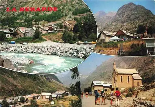 AK / Ansichtskarte  La Berarde Saint-Christophe-en-Oisans Grenoble 38 Isere Teilansichten Partie am Fluss Kapelle