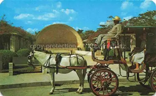 AK / Ansichtskarte  Yucatan Peninsula Un Coche Calesa en el Parque de las Américas