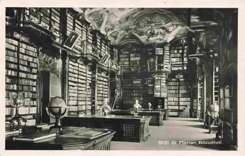 AK / Ansichtskarte  Bibliothek Library Stift St. Florian 