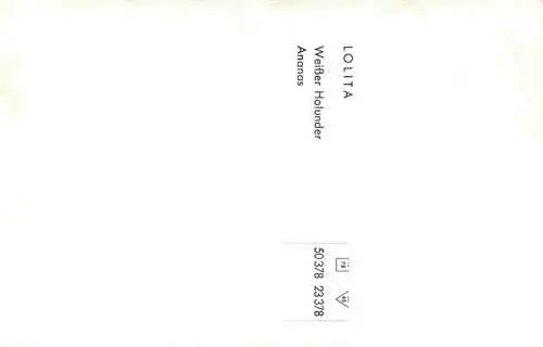 AK / Ansichtskarte  Musik Lolita Polydor Weisser Holunder Ananas