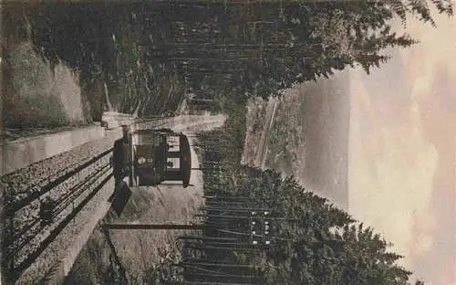 AK / Ansichtskarte  Zahnradbahn Standseilbahn Furniculaire Rack Railway-- Heidelberg Koenigstuhl 