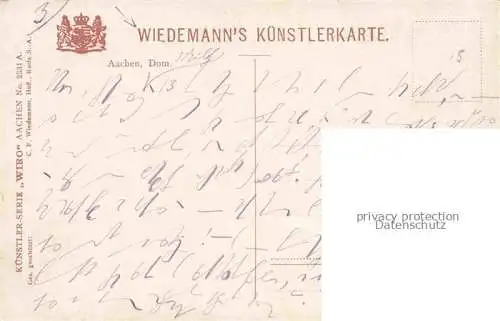 AK / Ansichtskarte  Verlag WIRO Wiedemann Nr. 2331 A Aachen Dom