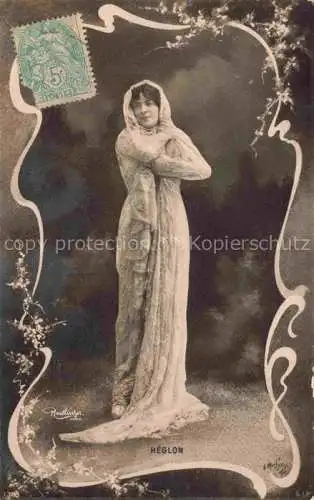 AK / Ansichtskarte  Foto Reutlinger Paris Nr. 1388 Heglom Frau 