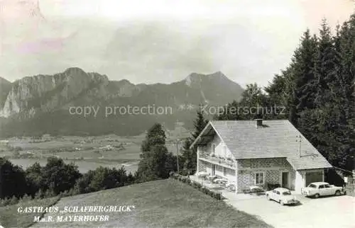 AK / Ansichtskarte  Abtenau AT Gasthaus Schafbergblick Alpenpanorama