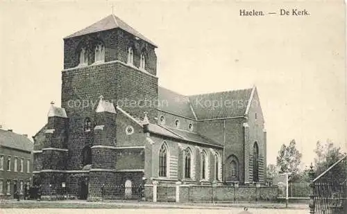 AK / Ansichtskarte  Haelen Liege Belgie De Kerk Kirche