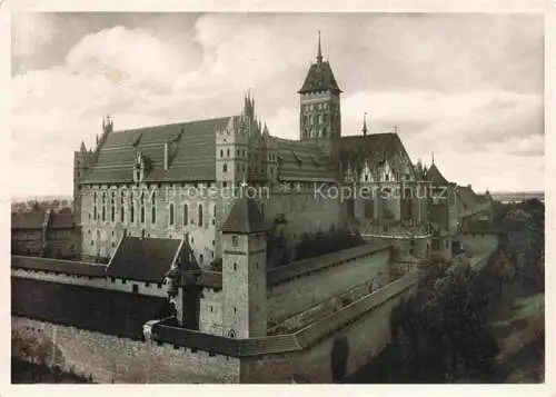 AK / Ansichtskarte  MALBORK Marienburg Westpreussen PL Suedostansicht der Marienburg