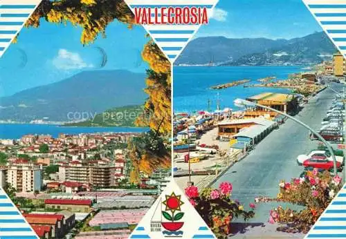 AK / Ansichtskarte  Vallecrosia Ventimiglia Liguria IT Kuestenpanorama Uferstrasse