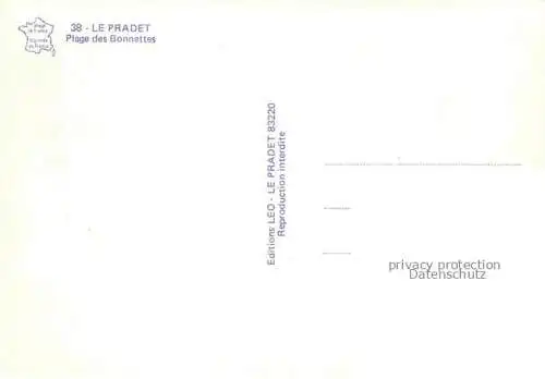AK / Ansichtskarte  Le Pradet 83 Var Plage de Bonnettes