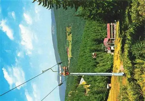 AK / Ansichtskarte  Sessellift Chairlift Telesiege Gr. Arber Bay. Wald