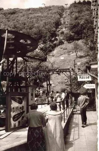 AK / Ansichtskarte  Sessellift Chairlift Telesiege Bad Lauterberg Burgseilbahn Harz