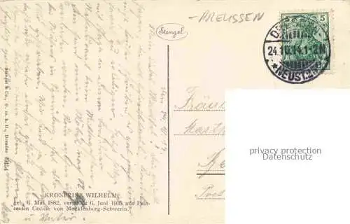 AK / Ansichtskarte  Adel Preussen Monarchie Kronprinz Wilhelm