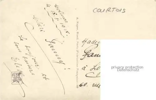 AK / Ansichtskarte  Foto AN Paris (Noyer) Nr. 2633 C.COURTOIS Frau le Matin