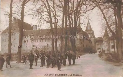 AK / Ansichtskarte  Colombier  BOUDRY NE Le Chateau Militaerkapelle