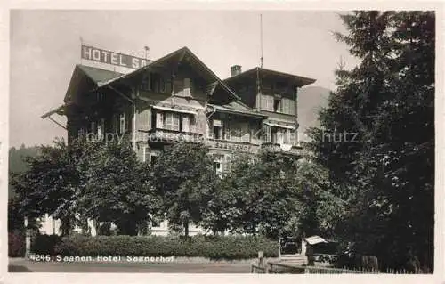 AK / Ansichtskarte  Saanen BE Hotel Saanerhof