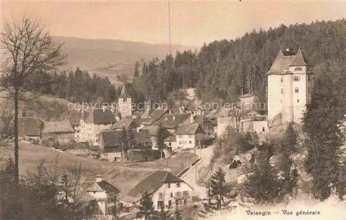 AK / Ansichtskarte  Valangin Val-de-Ruz NE Vue generale