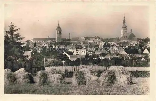 AK / Ansichtskarte  Vyskov Wischau Nachod CZ Panorama Kirchen