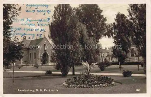 AK / Ansichtskarte  Lundenburg Breclav CZ Parkmotiv