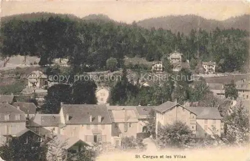 AK / Ansichtskarte  St-Cergue Saint-Cergue Nyon VD et les Villas