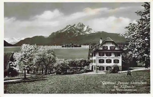 AK / Ansichtskarte  KuessNACHT Vierwaldstaettersee SZ Gasthaus Pension Eichholtern