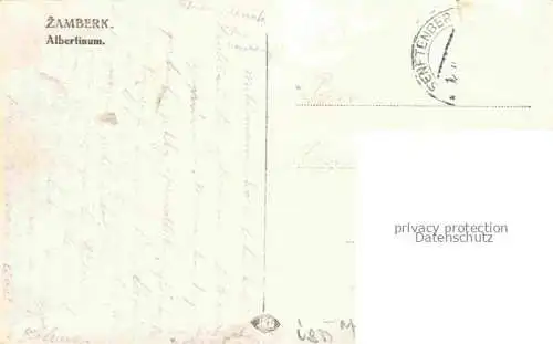 AK / Ansichtskarte  Zamberk Senftenberg CZ Albertinum