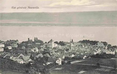 AK / Ansichtskarte  Neuveville La Neuenstadt Bielersee Preles BE Panorama