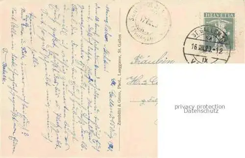 AK / Ansichtskarte  St Gallen SANKT GALLEN SG Frauenaltersheim Soemmerli