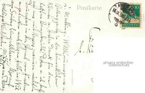 AK / Ansichtskarte  Bad Ragaz Ragatz SG Hotel Rosengarten