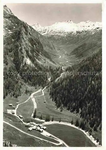 AK / Ansichtskarte  Croet 1722m Avers-Juf GR mit Madrisertal