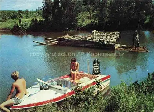 AK / Ansichtskarte  Madagascar Madagaskar Canal des Pangalanes