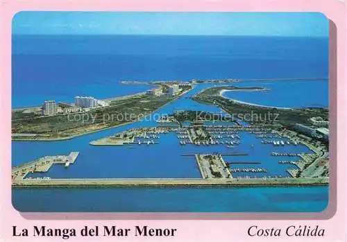 AK / Ansichtskarte  La Manga del Mar Menor ES Panorama Costa Cálida Puerto deportivo Tomás Maestre