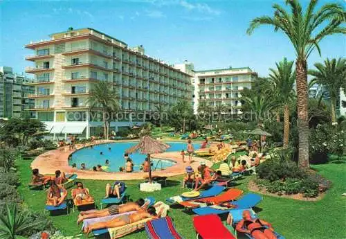 AK / Ansichtskarte  Benalmadena Costa del Sol ES Hotel Palmasol Piscina