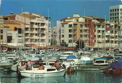 AK / Ansichtskarte  Cap-d Agde Port de plaisance et Quai d'Honneur