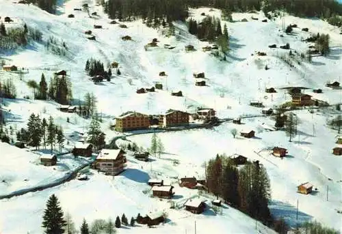 AK / Ansichtskarte  Les Mayens de Riddes Centre de la Station d'hivers vue aérienne