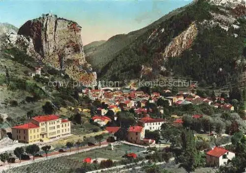 AK / Ansichtskarte  Castellane 04 Alpes-de-Haute-Provence Panorama Notre-Dame du Roc Nouvel Hôpital vue aérienne