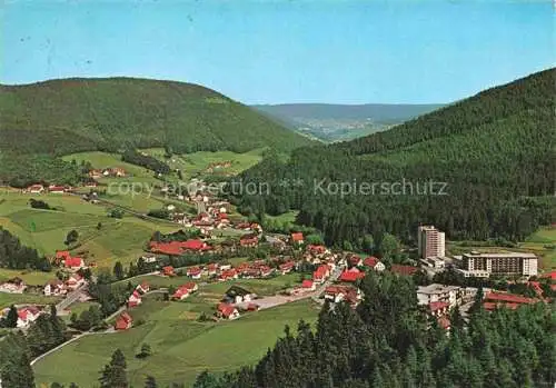 AK / Ansichtskarte  Obertal Baiersbronn Panorama Luftkurort im Schwarzwald